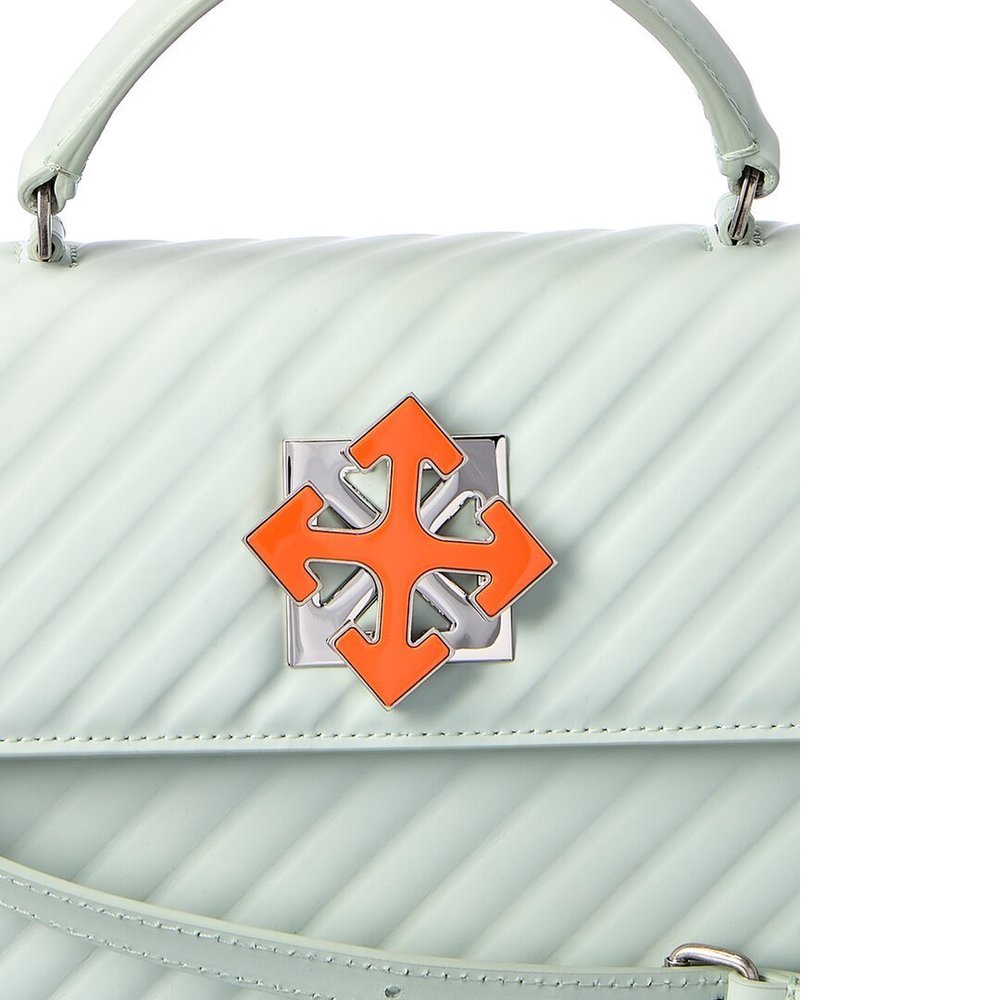 Off-White Jitney 1.4 Leather Shoulder Bag - Picture 3 of 5
